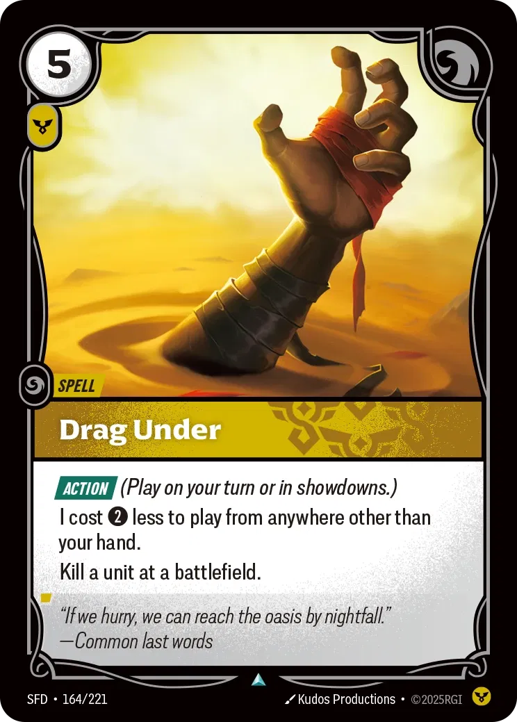 Drag Under (164/221) - SFD