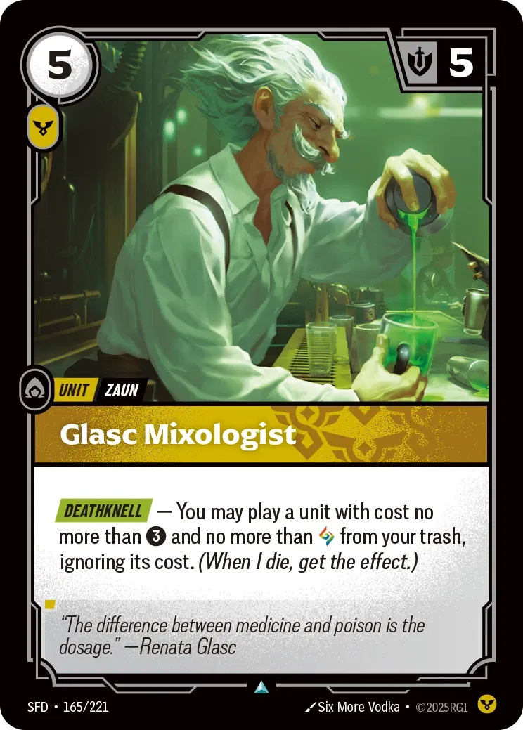 Glasc Mixologist (165/221) - SFD