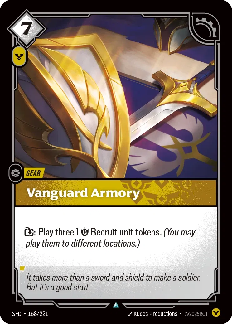 Vanguard Armory (168/221) - SFD - Foil