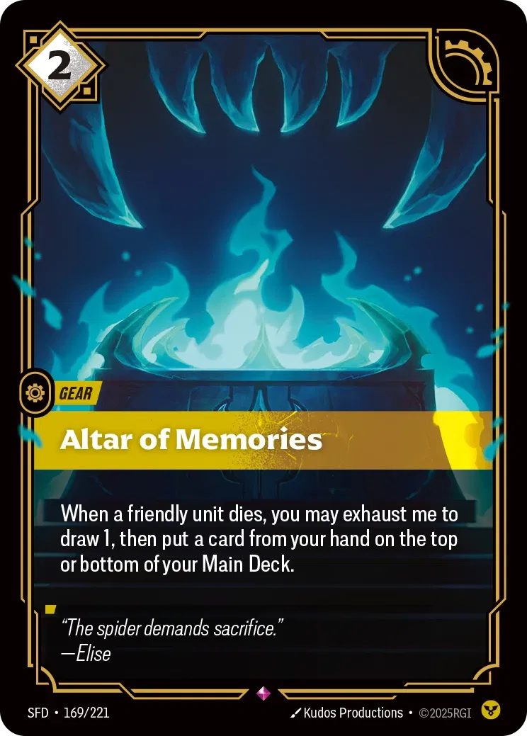 Altar of Memories (169/221) - SFD