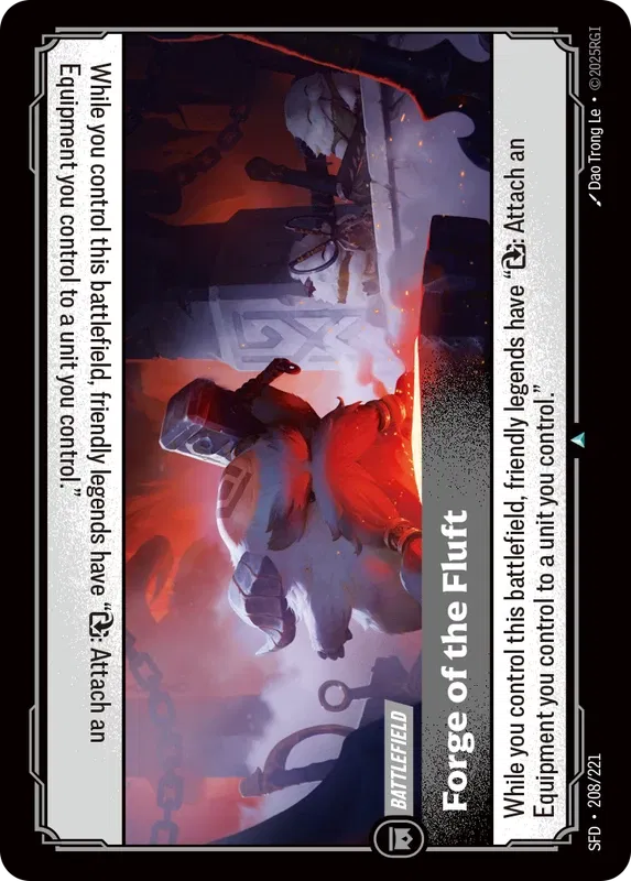Forge of the Fluft (208/221) - SFD - Foil