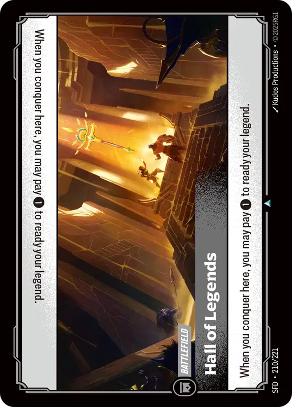 Hall of Legends (210/221) - SFD