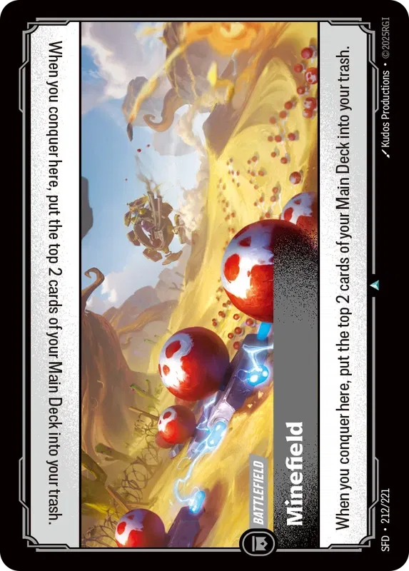 Minefield (212/221) - SFD - Foil