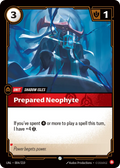 Prepared Neophyte (004/219) - UNL
