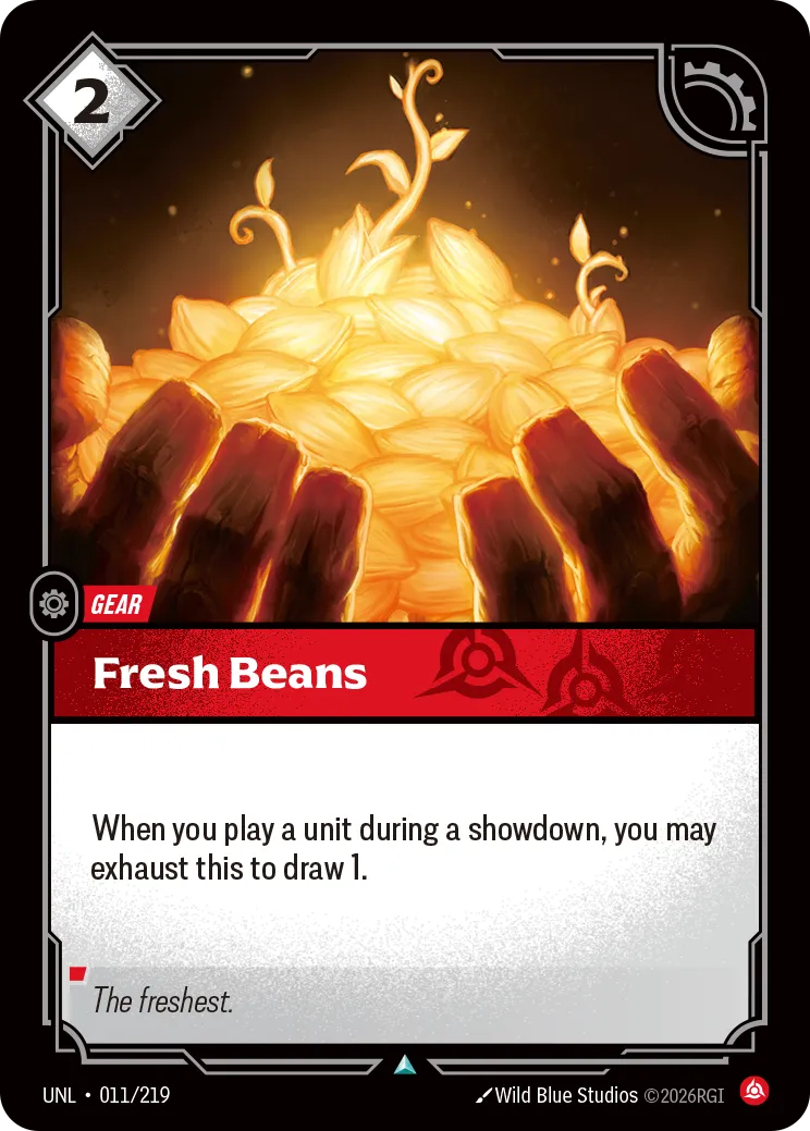 Fresh Beans (011/219) - UNL