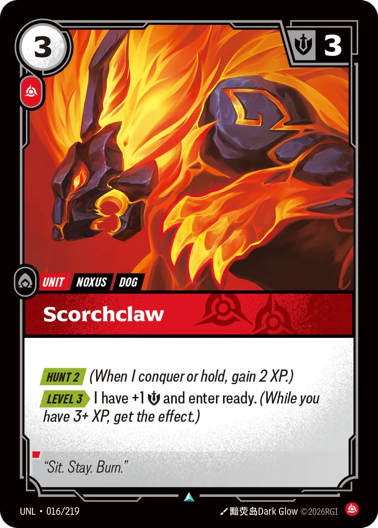Scorchclaw (016/219) - UNL