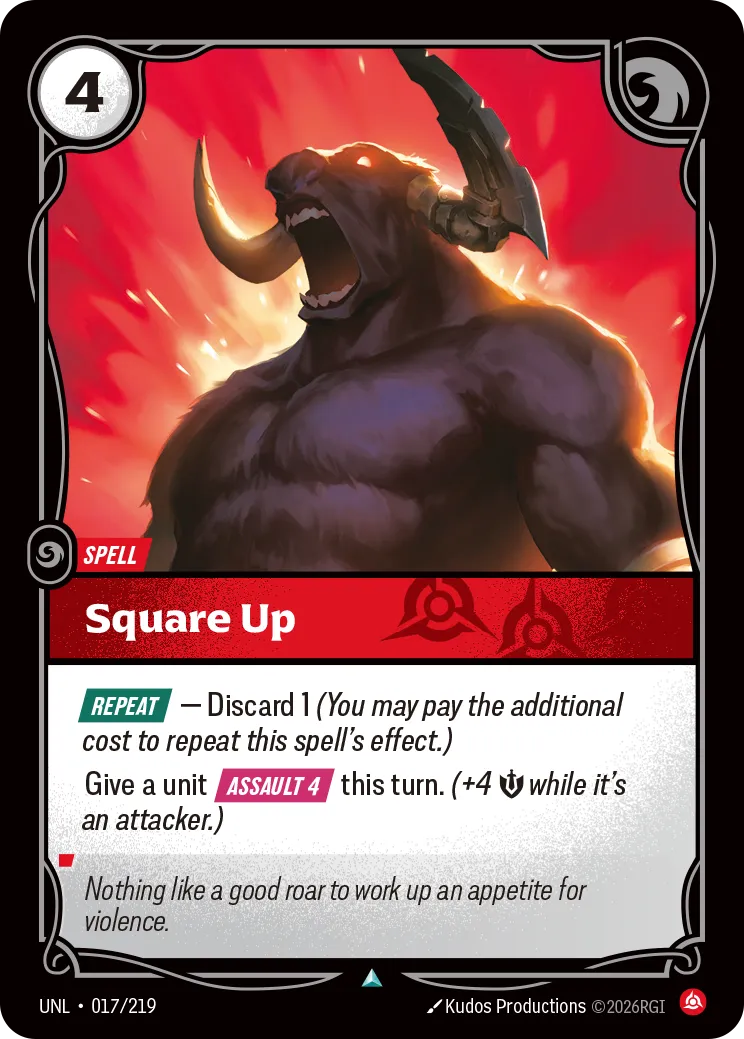 Square Up (017/219) - UNL
