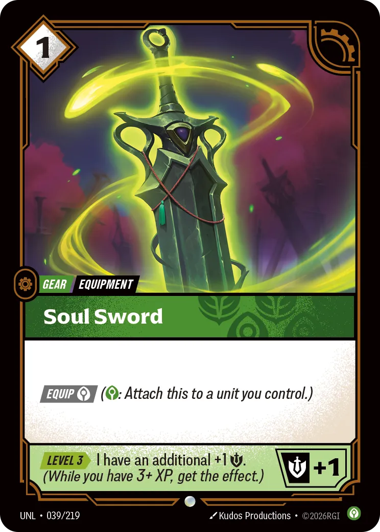 Soul Sword (039/219) - UNL