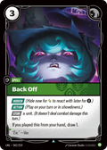 Back Off (042/219) - UNL