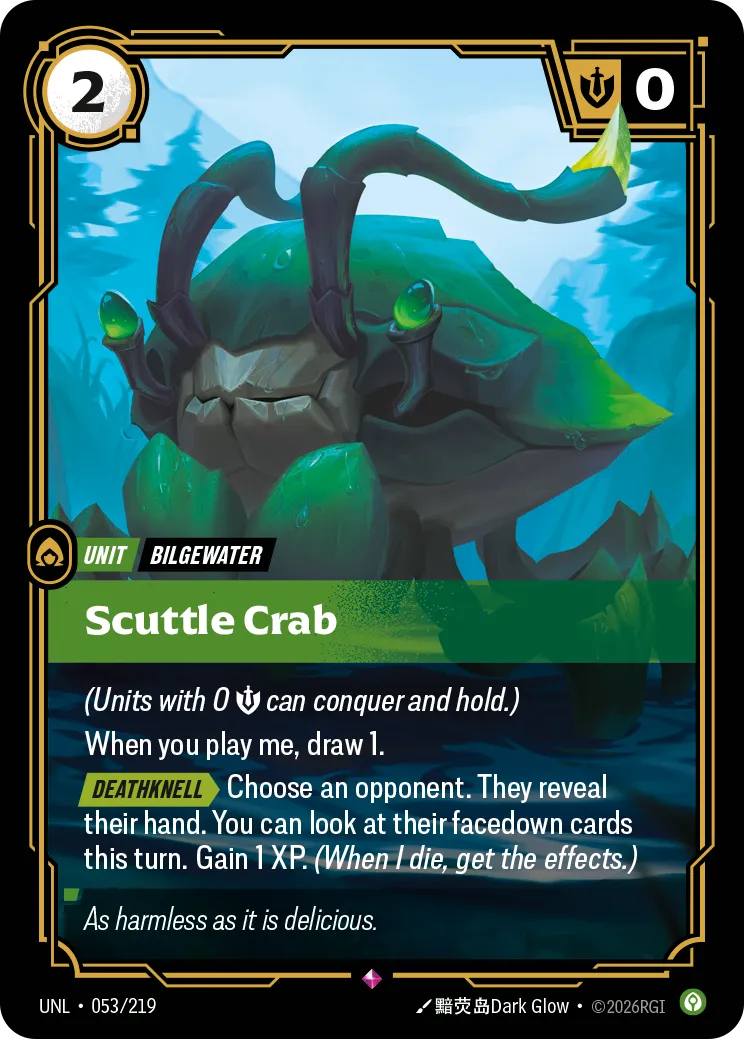 Scuttle Crab (053/219) - UNL