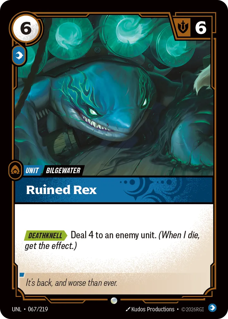 Ruined Rex (067/219) - UNL