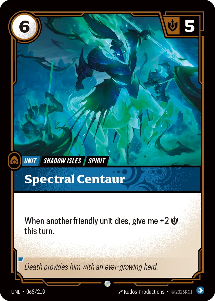 Spectral Centaur (068/219) - UNL