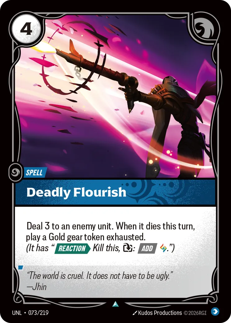 Deadly Flourish (073/219) - UNL