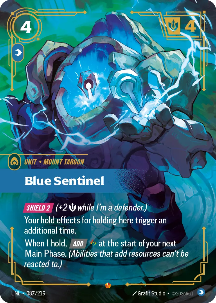 Blue Sentinel (087/219) - UNL