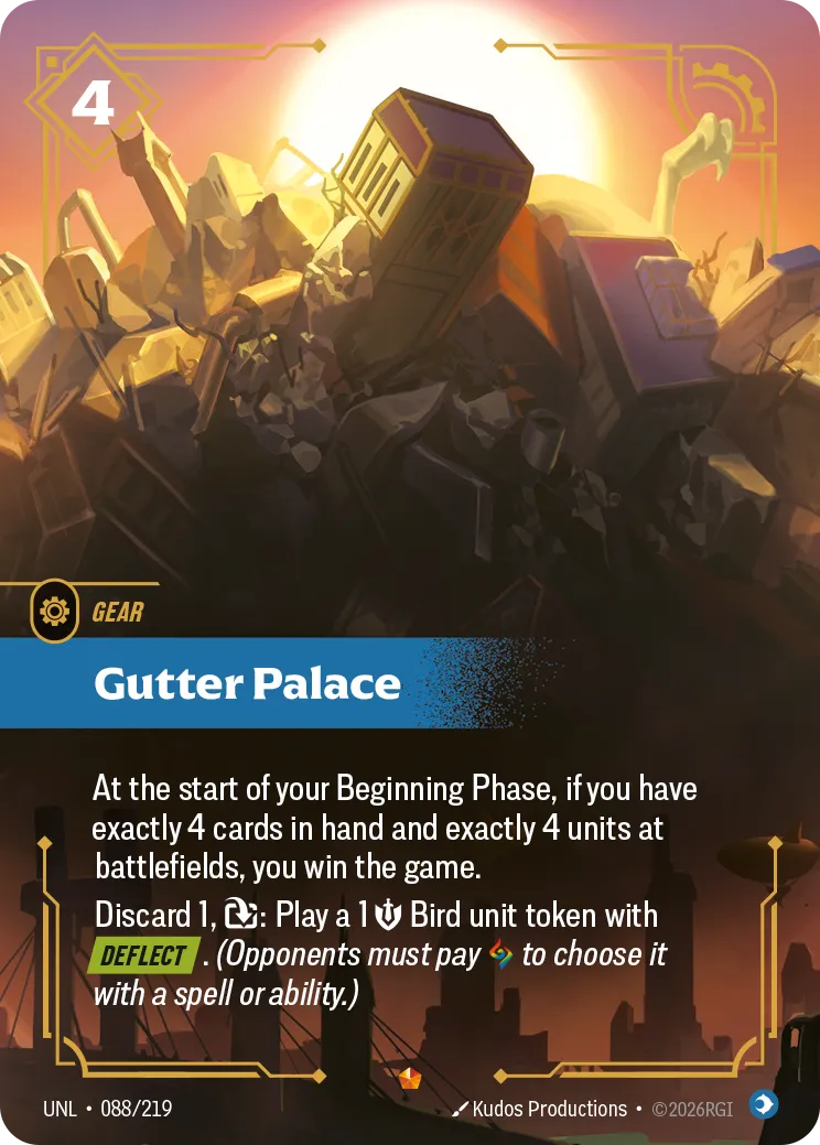 Gutter Palace (088/219) - UNL