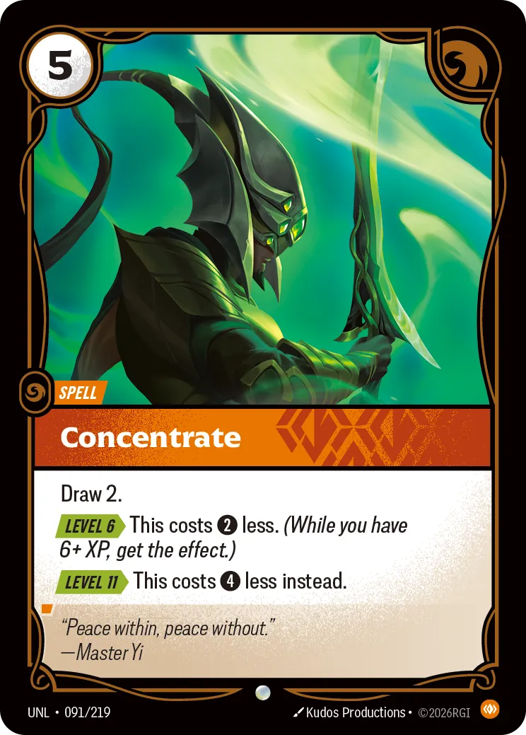 Concentrate (091/219) - UNL