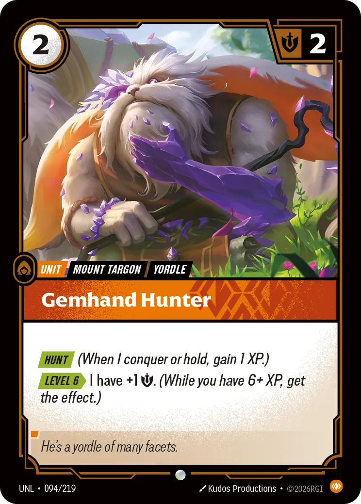 Gemhand Hunter (094/219) - UNL