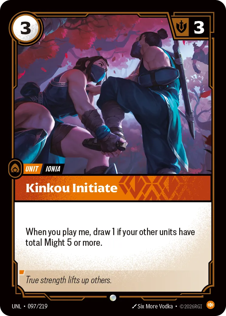Kinkou Initiate (097/219) - UNL