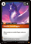 Gentle Gemdragon (104/219) - UNL