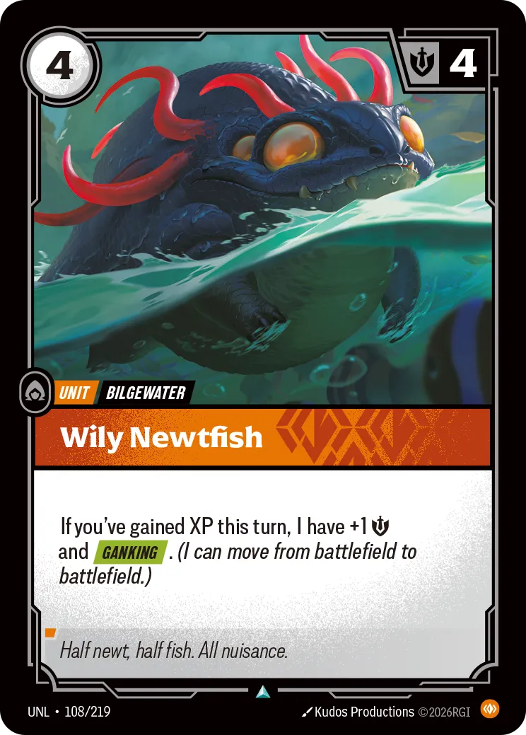 Wily Newtfish (108/219) - UNL