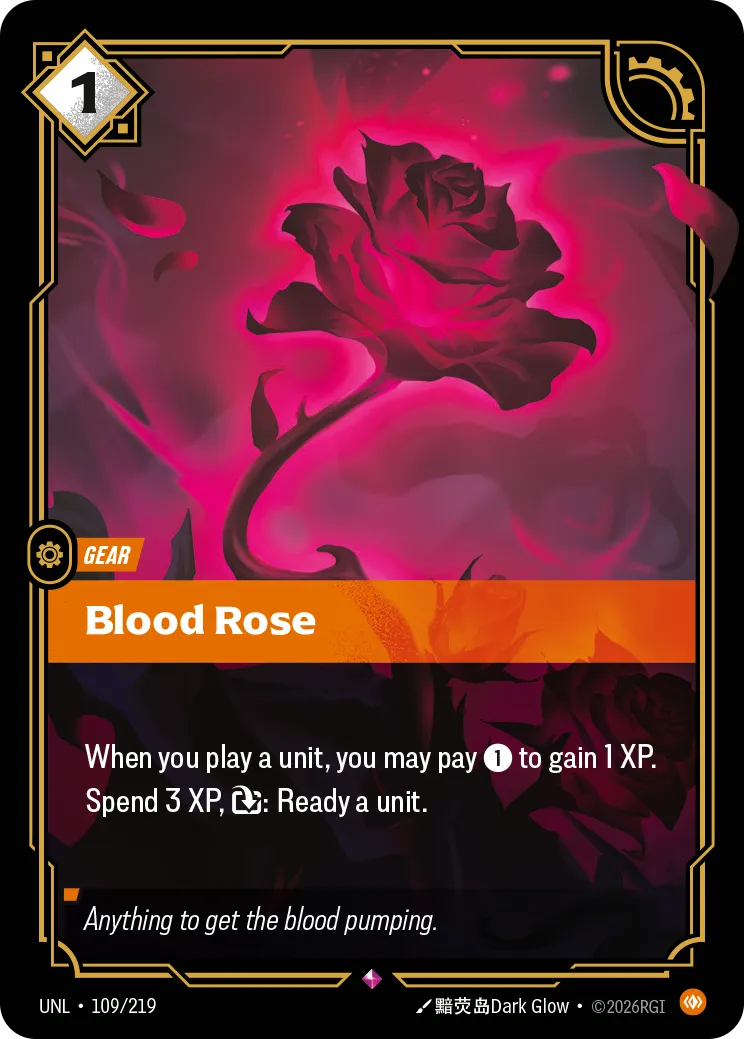 Blood Rose (109/219) - UNL