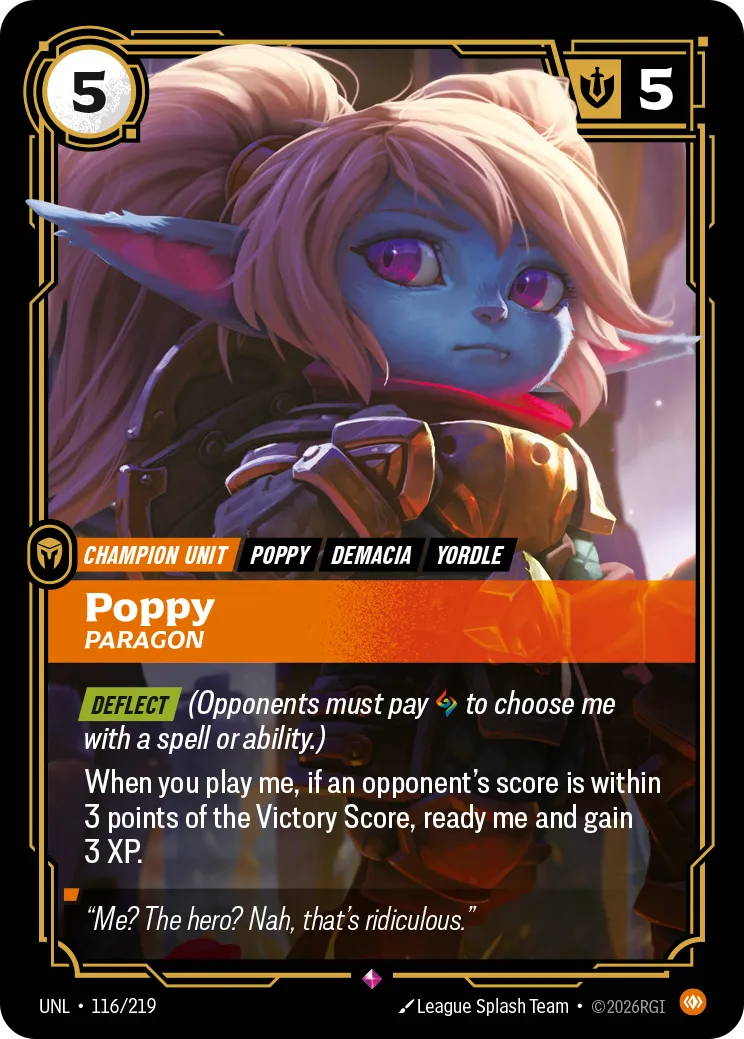 Poppy, Paragon (116/219) - UNL