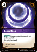 Lunar Boon (125/219) - UNL