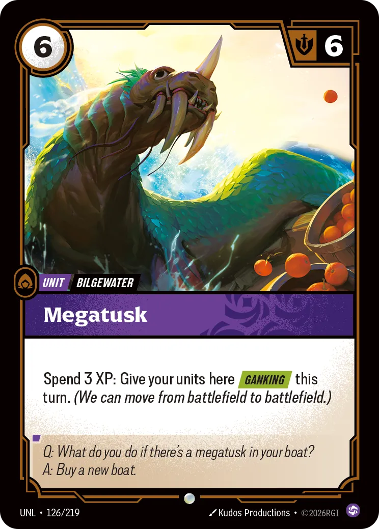 Megatusk (126/219) - UNL