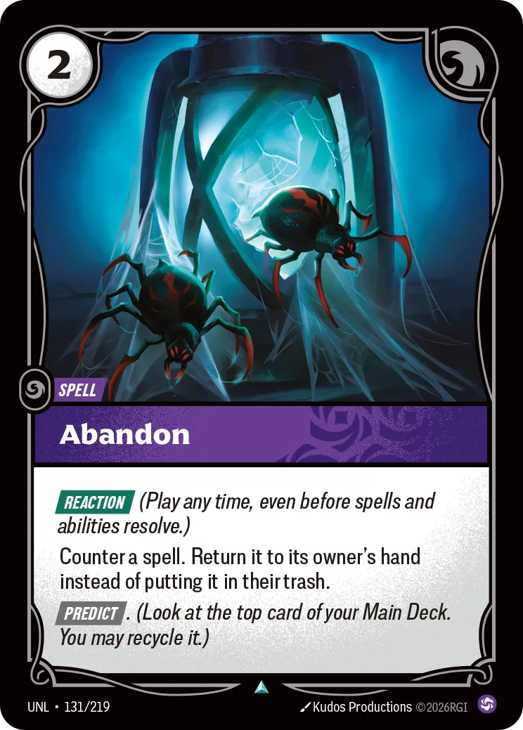 Abandon (1331/219) - UNL