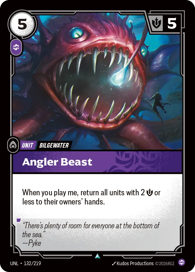 Angler Beast (132/219) - UNL