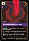 Heedless Resurrection (142/219) - UNL