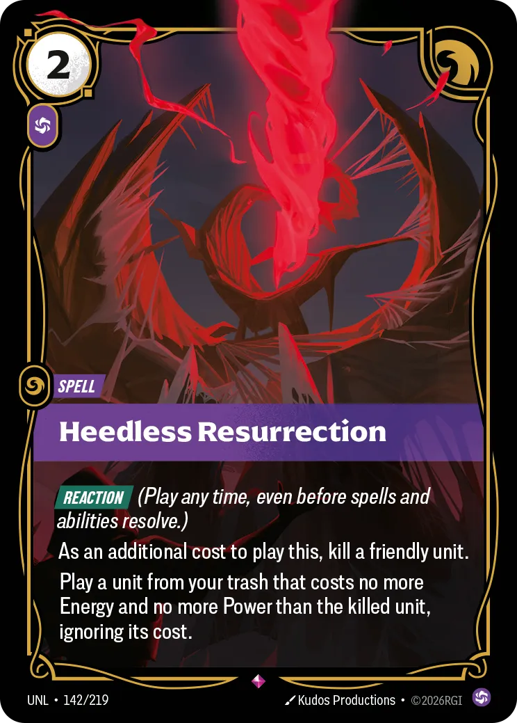 Heedless Resurrection (142/219) - UNL