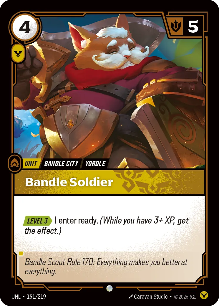 Bandle Soldier (151/219) - UNL