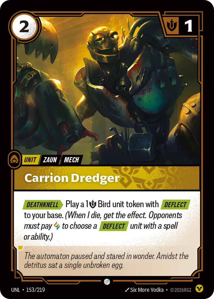 Carrion Dredger (153/219) - UNL