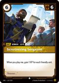 Scrutinizing Sergeant (157/219) - UNL