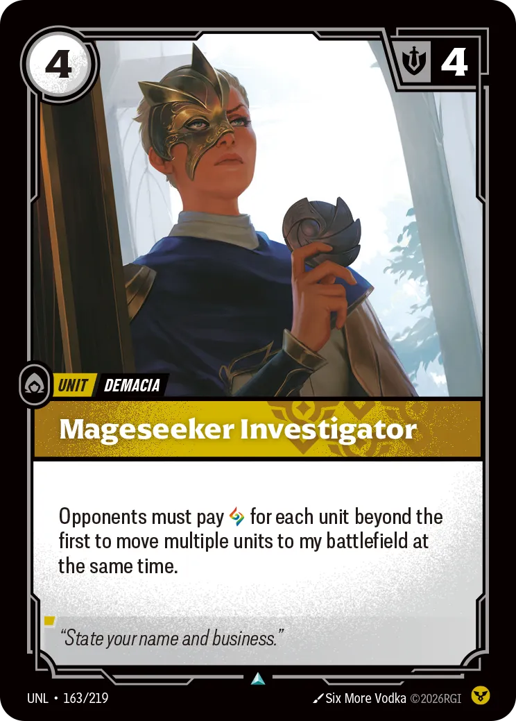 Mageseeker Investigator (163/219) - UNL