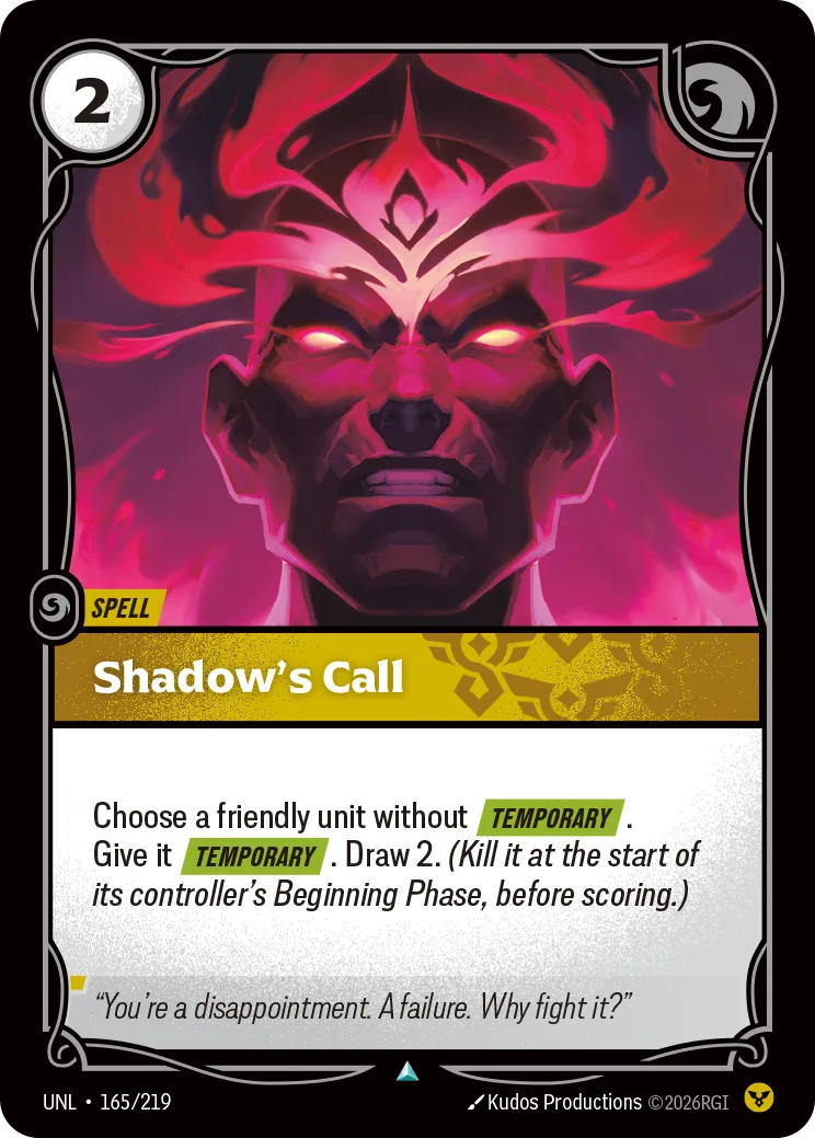 Shadow's Call (165/219) - UNL