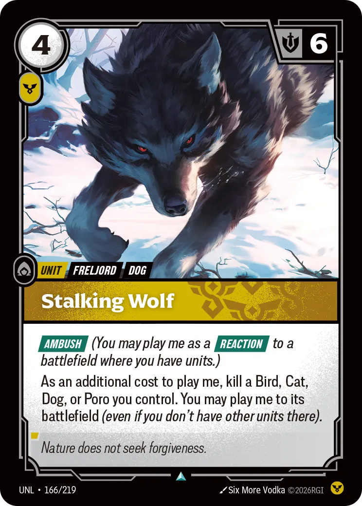 Stalking Wolf (166/219) - UNL