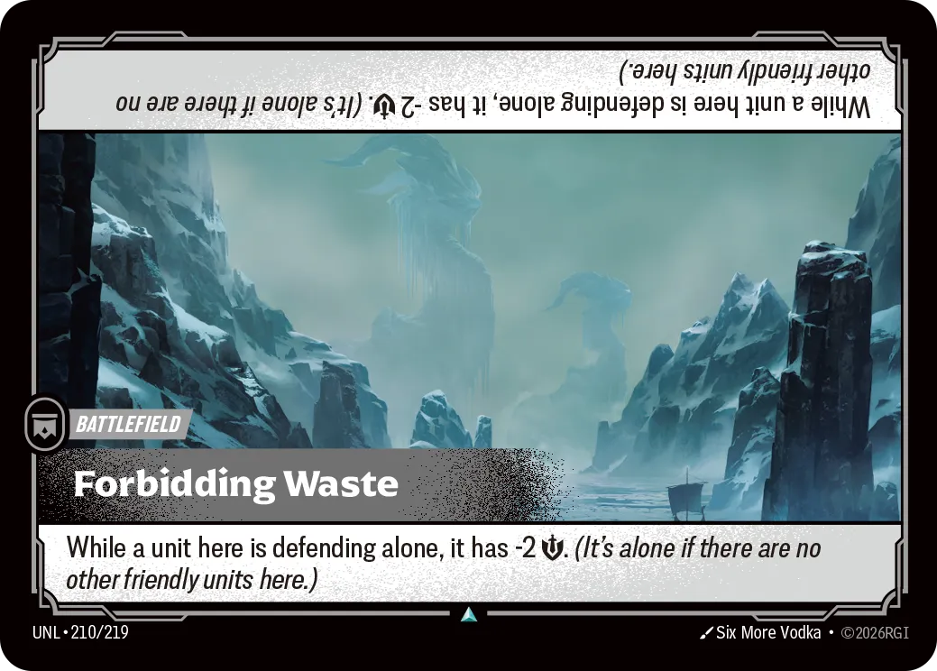Forbidding Waste (210/219) - UNL