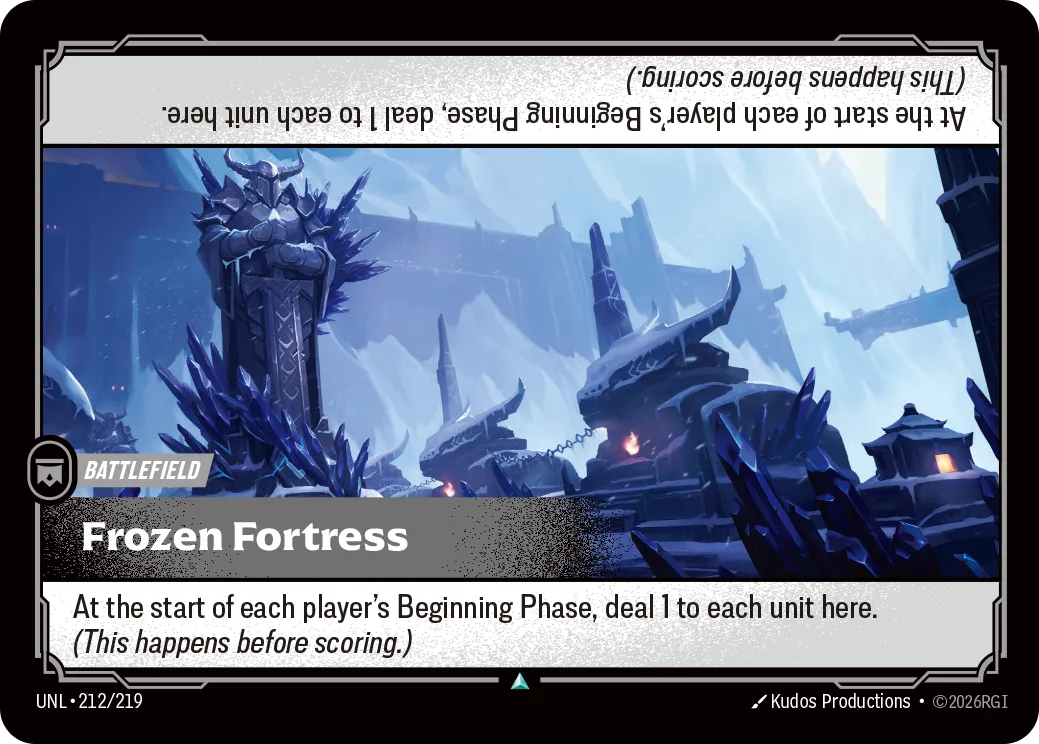 Frozen Fortress (212/219) - UNL