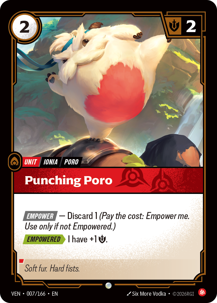 Punching Poro (007/166) - VEN