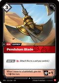 Pendulum Blade (011/166) - VEN - Foil