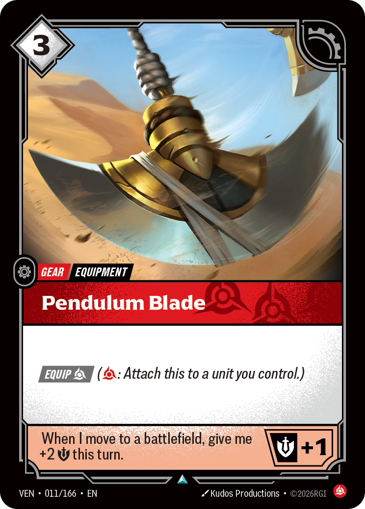 Pendulum Blade (011/166) - VEN