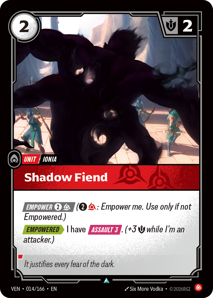 Shadow Fiend (014/166) - VEN - Foil
