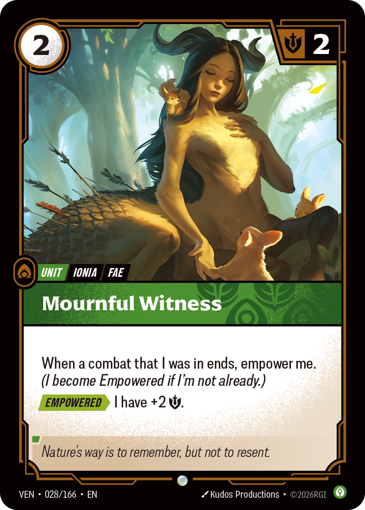 Mournful Witness (028/166) - VEN