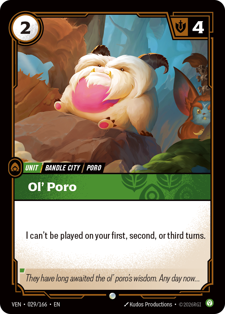 Ol' Poro (029/166) - VEN