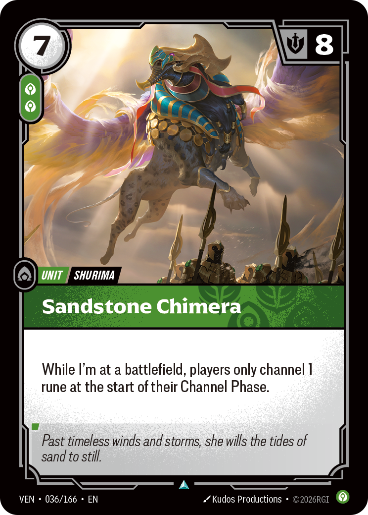 Sandstone Chimera (036/166) - VEN