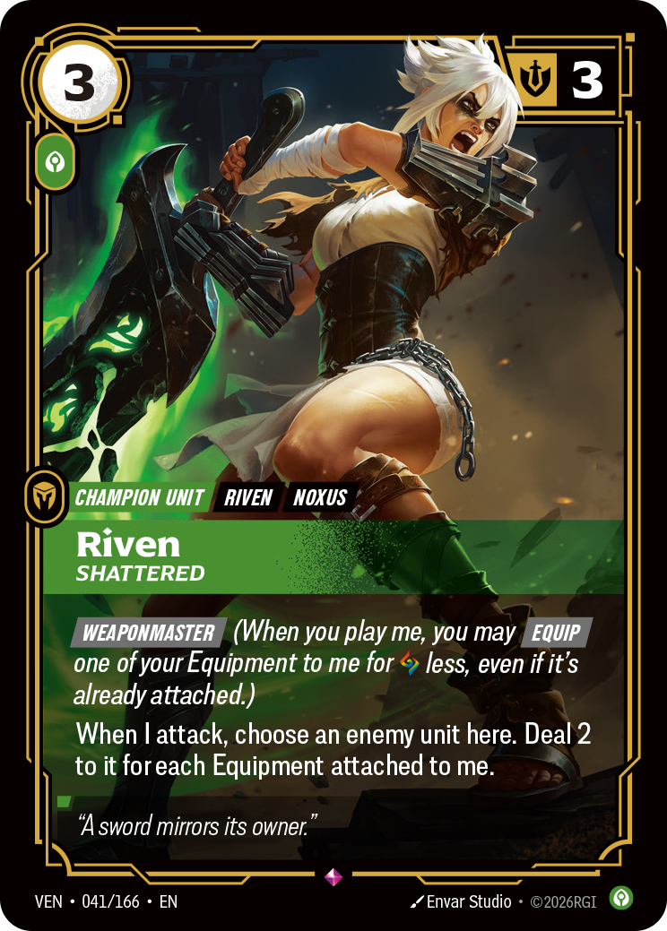 Riven, Shattered (041/166) - VEN