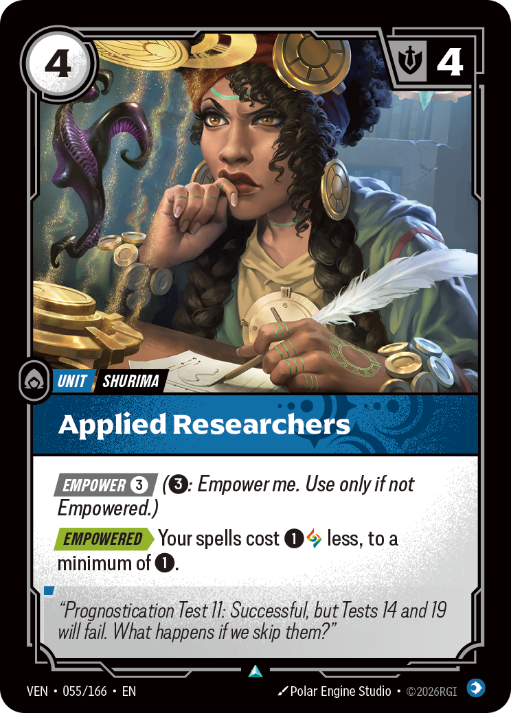 Applied Researchers (055/166) - VEN