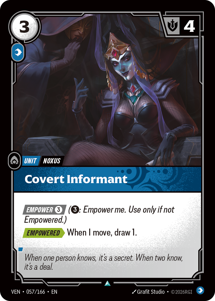 Covert Informant (057/166) - VEN